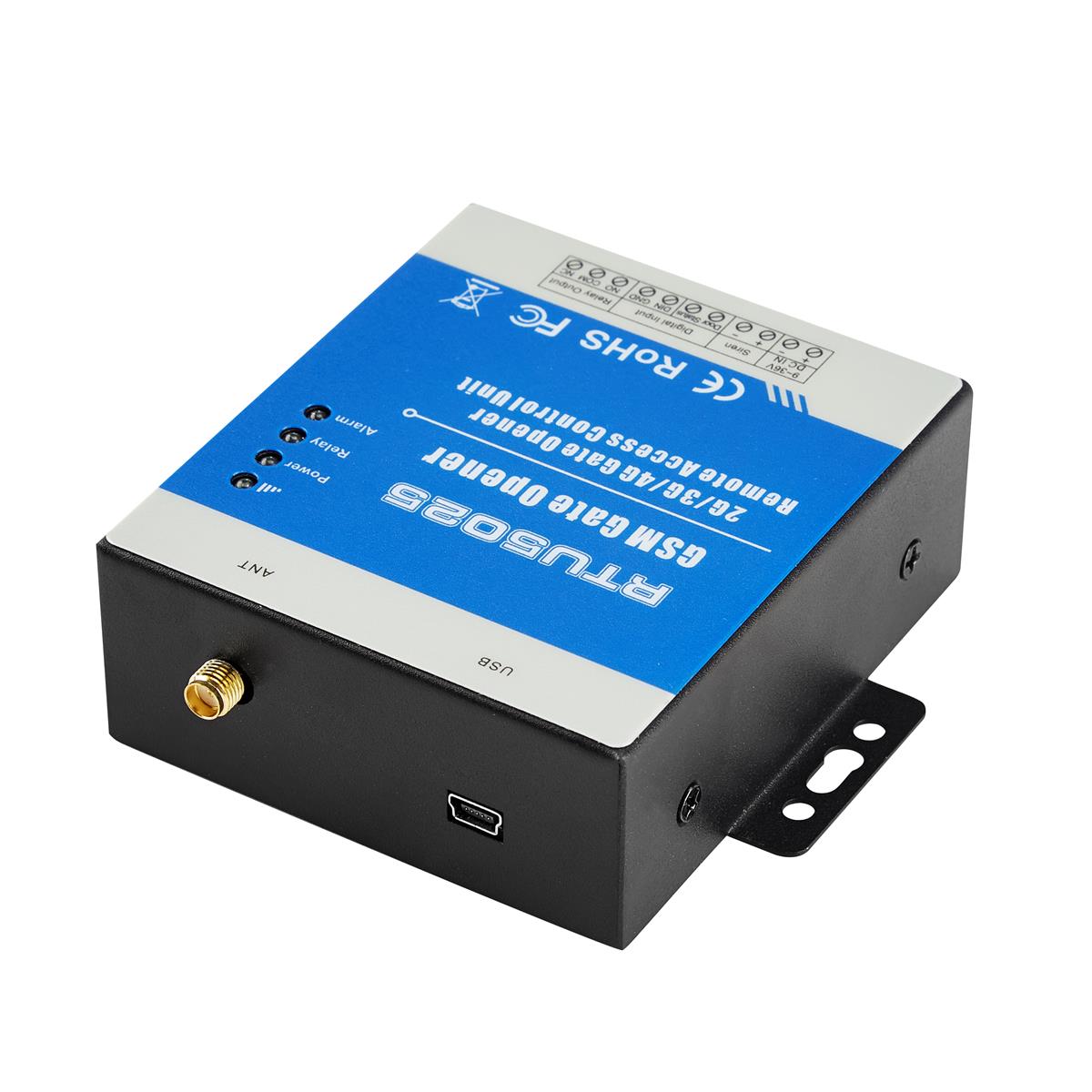 Hot GPRS 4G LTE Wireless Remote Switch Control Solution 1 Relay/2 Digital Inputs RTU5025 for Remote Wireless & RF Modules