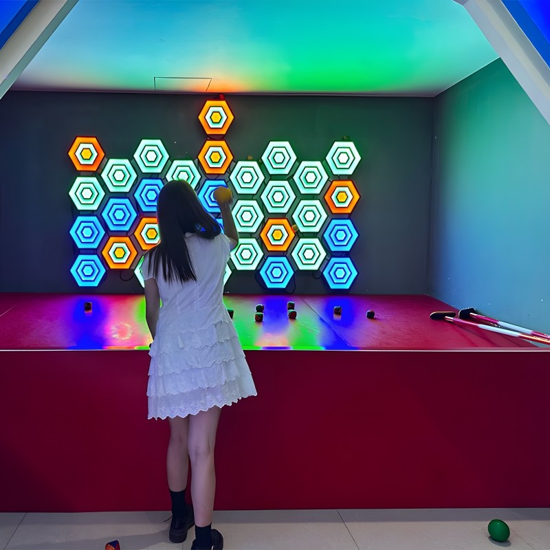 Ar Game Interactive Throwing Game Activate Arena Wall Light Interactive