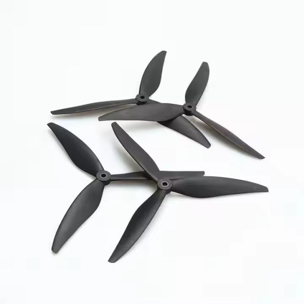 8-Inch Black PC Propeller 8040-3 Three Leaf Crossing Machine Drones Accessory OEM Brand for DIY FPV Drone Kit