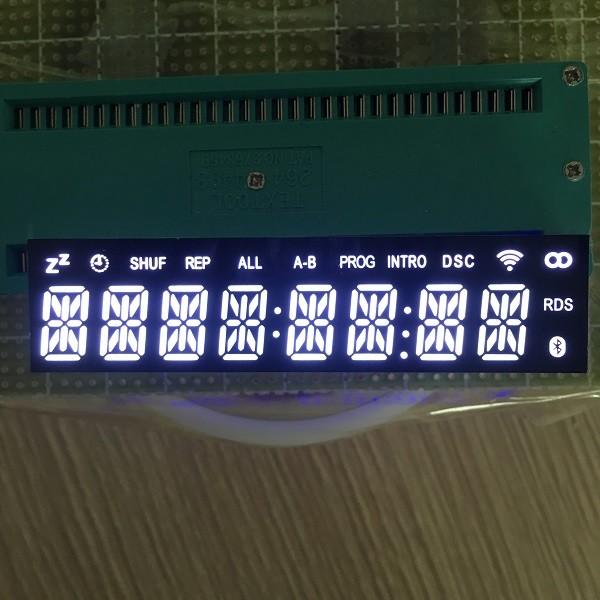 Buy 8 Digit 14 Segment Led Display Common Cathode Ultra Bright White Emitting Color at wholesale prices