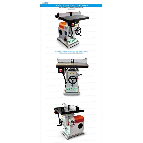 MX5115 Woodworking Router Machine and Vertical Single-Axis Router Table Engraver Table