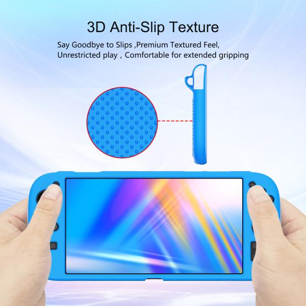 Durable Silicone Material Protective Case for Nintendo Switch 2 with Anti-Slip Points