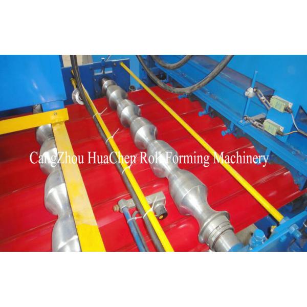 Roman Type Popular Glazed Tile Roll Forming Machine / Cold Roll Forming Machine