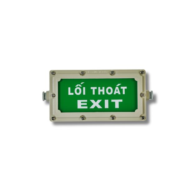 Battery Back up Lamps LED Explosion-Proof Exit Sign Emergency Light 4W WF1 Waterproof