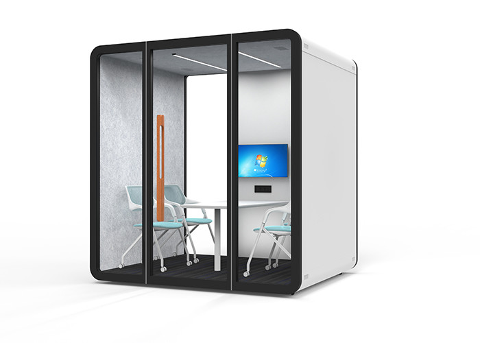 Comfort Soundproof Portable Office Pods Easy Disassemble Silent Phone Booth