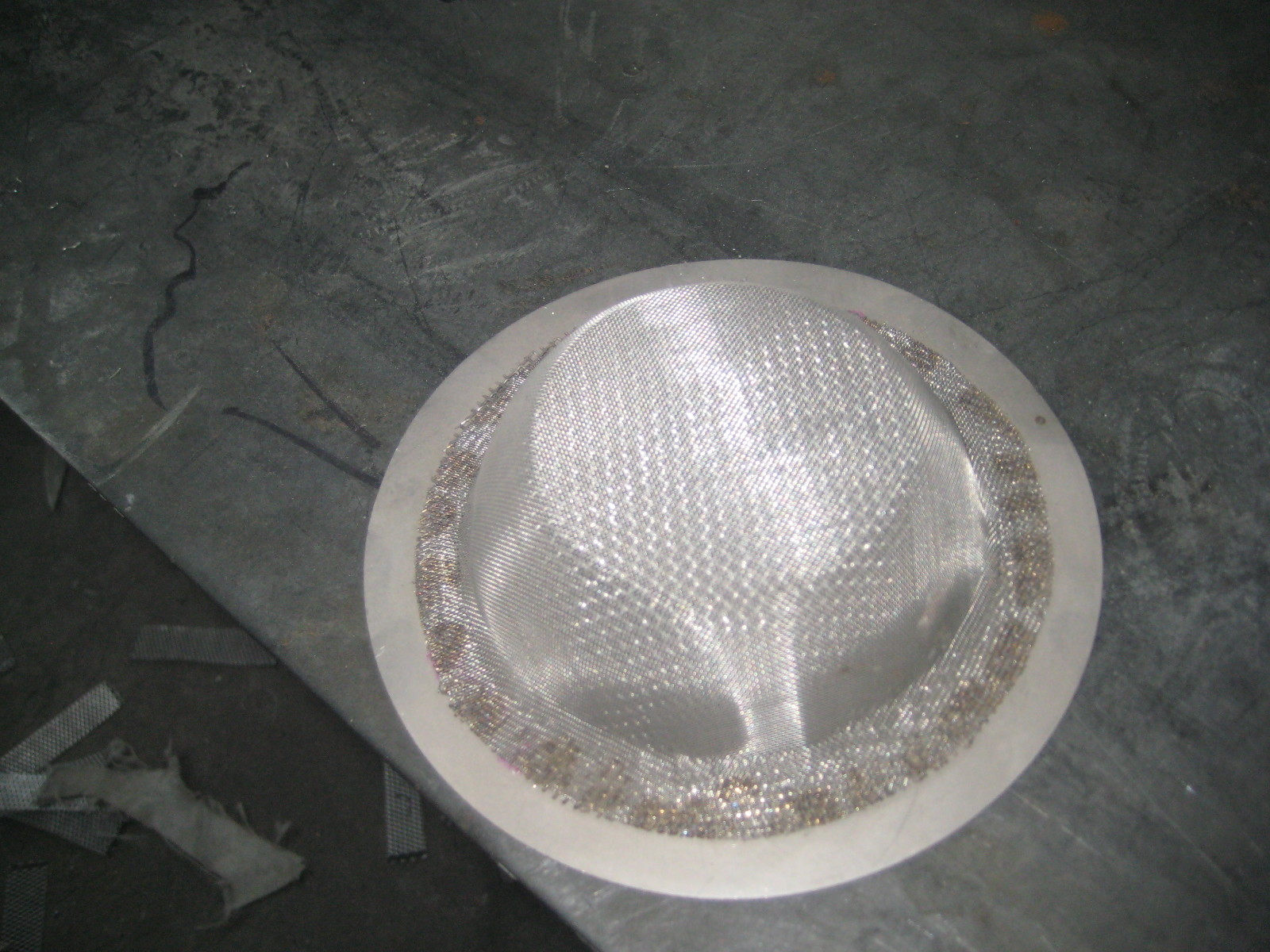 Conical Bowl 316 Stainless Steel Wire Mesh Filter Screen durable