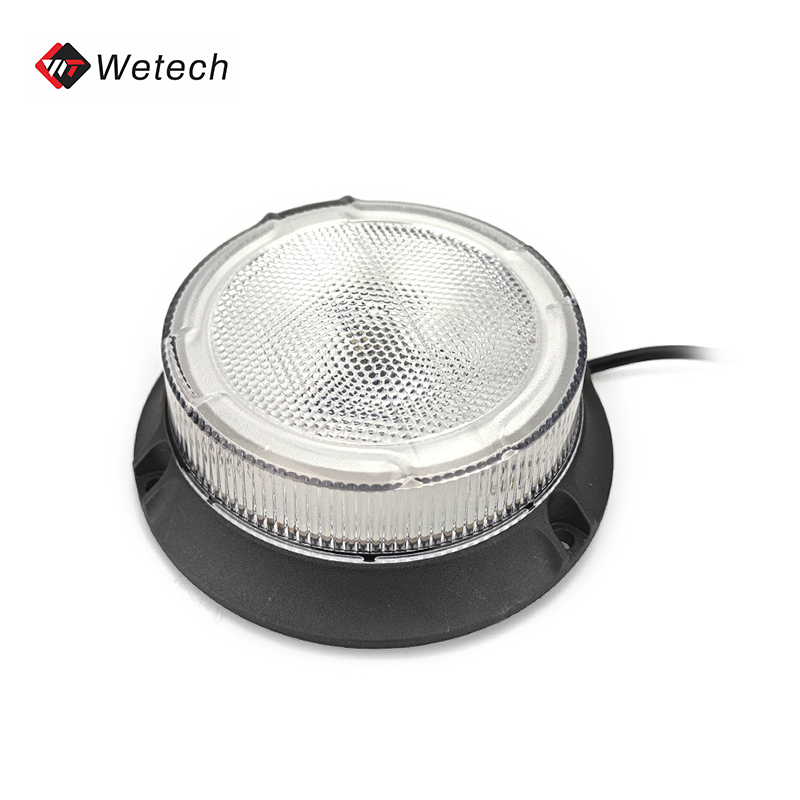 Quality DC 10-30V Mini LED Rotary Flashing Strobe Warning Light Flashing Beacon Light for sale