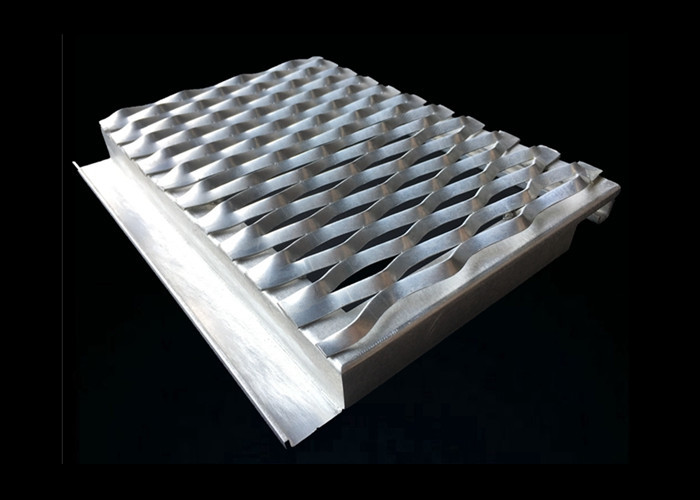 Expanded Type Decoration Aluminum Mesh Panel For Facade Cladding System 600X1000