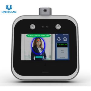 Quality Multi Function Facial Recognition Access Control Attendance Machine Temp Measuring for sale