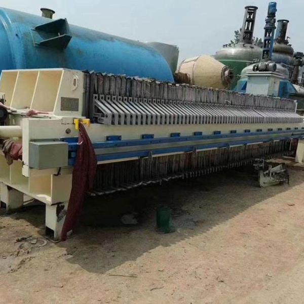 Manual Operation Sludge Dewatering Filter Press Machine for Solid Liquid Separation