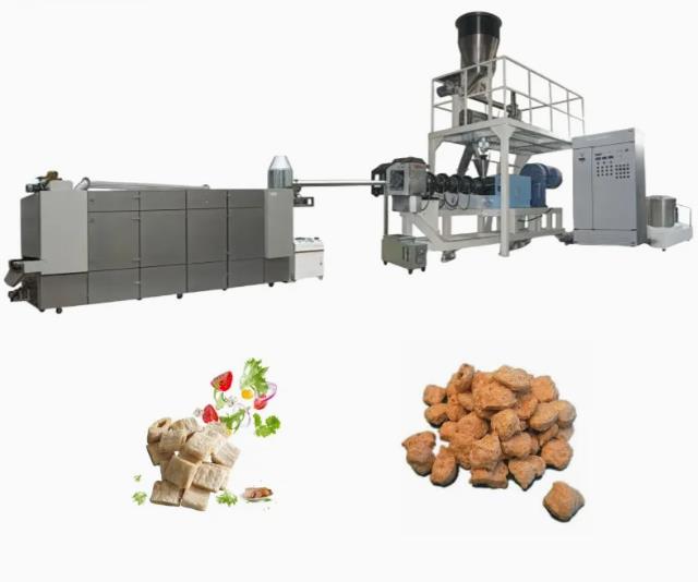soybean protein processing line /soya protein equipment / soybean protain maker