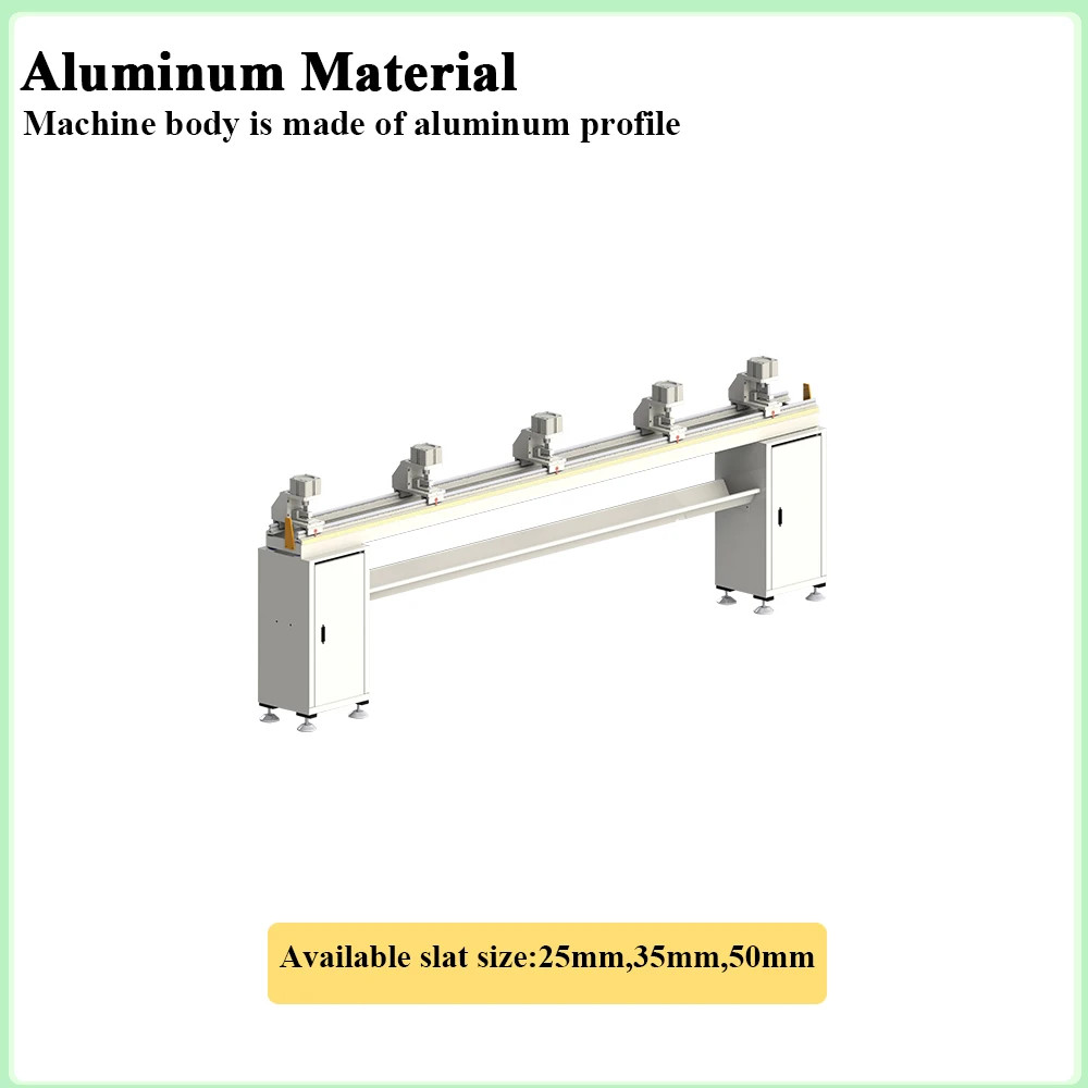Pneumatic Wooden Venetian Blind Slat Punching Machine for 25mm,35mm,50mm Wooden/Bamboo Venetian Blind