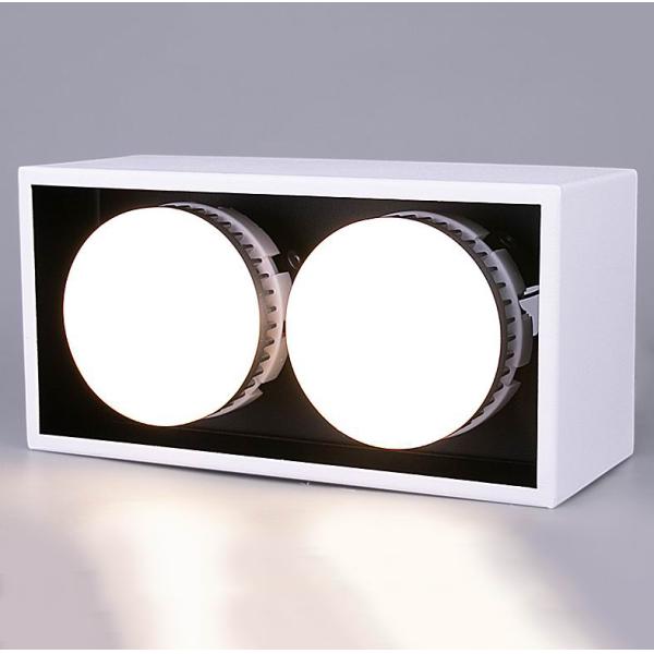Interior IP40 modern 2x5W 2x7W 2x9W COB LED downlight for office project