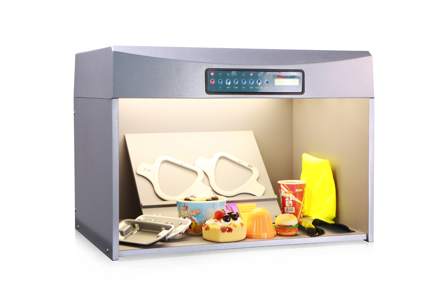 Lamp Color Matching Colour Assesment Cabinet Plastic Material For Fabric Inspection