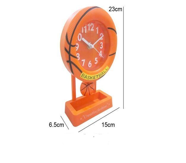 Decorative Swing Basketball Table Clock