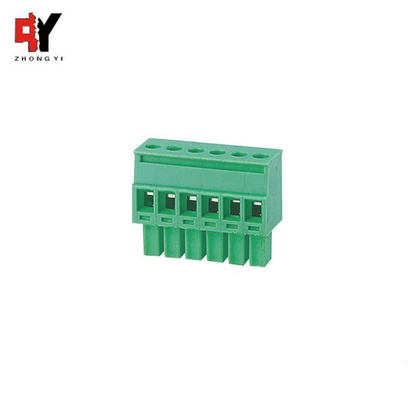 Electric Odm Plug In Terminal Block HQ15EDGKB-3.5/3.81mm Pitch Wire Connector