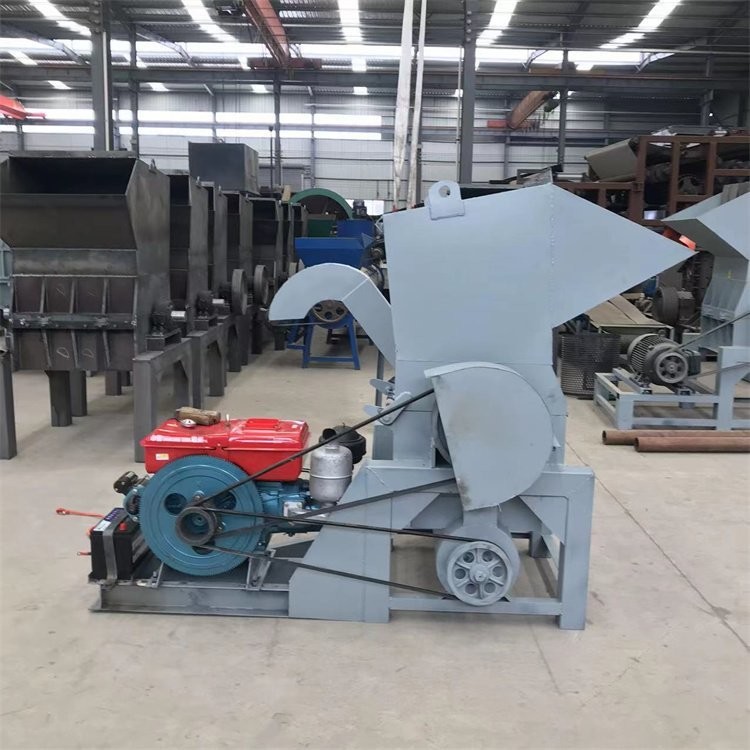 Plastic Pet Bottle Crusher Machine Waste Plastic Crusher With Diesel Engine