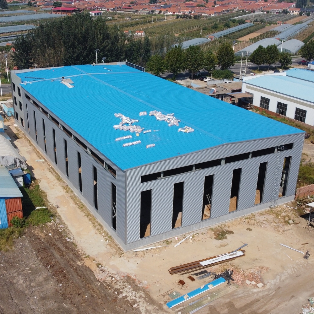 Quality Pre Engineered Steel Building Portal Frame Structure Q235B Q355B for sale