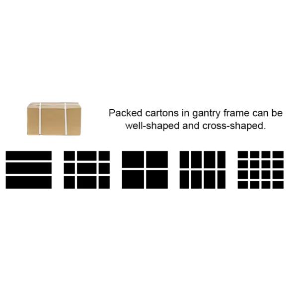 Automatic Plastic Strapping Machine PP Tape Carton Strapping Machine PLC Operation