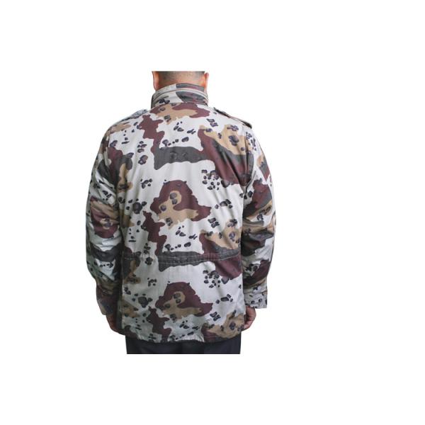 Customizable M65 Military Jacket Camouflage Polyester Cotton for Saudi Army
