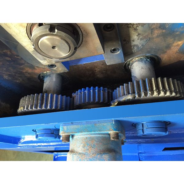 40 Three Wheel Horizontal Pipe Rolling Machine Steering Wheel Pipe Bending Machine