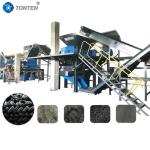 Rubber Truck Car Tire Recycling Plant Automatic Tyre Recycling Line