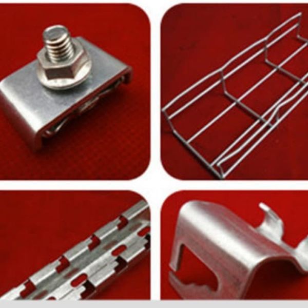 Vertical Cable Tray Support 300mm Cable Tray 90 Bend