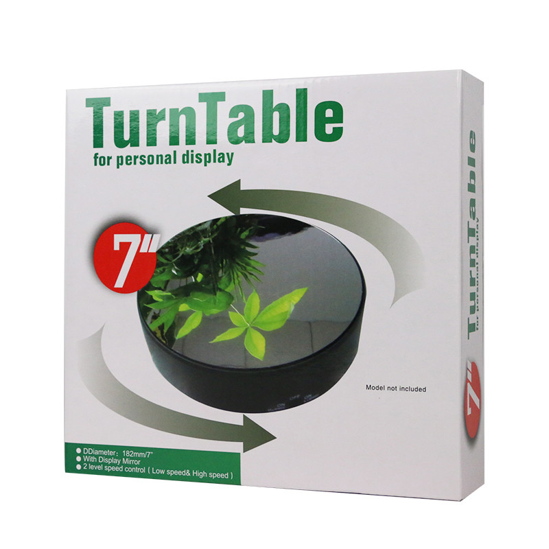 OEM 360 Degree Electric Rotating Turntable Display Stand For Mobile Phone Accessories
