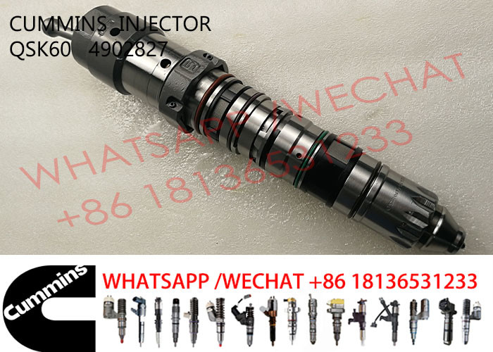 4902827 QSK23 Cummins Fuel Injectors 4062090 4077076 4088420 4088431 4076533