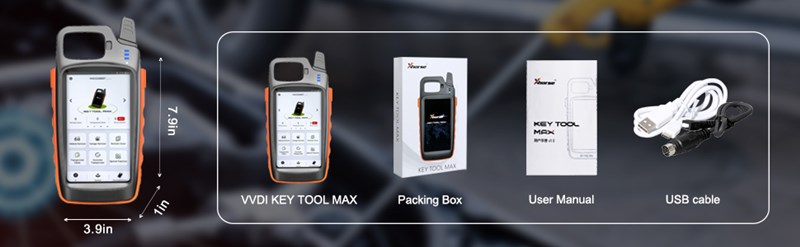Xhorse key tool max package list