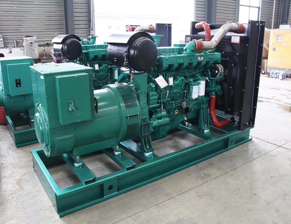 Factory Farm Using Yuchai Diesel Generator Sets 1500rpm 1800rpm Speed