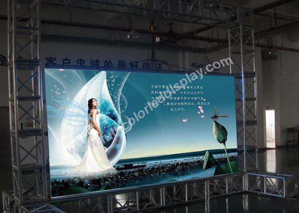 Buy Advertising P7.62 Full color LED display / indoor led screen with VMS Video Processor at wholesale prices