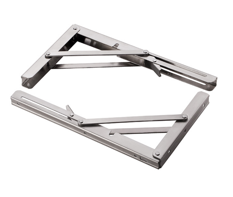 30 Inch Heavy Duty Folding Brackets Standard Stainless Steel Wall Mounted Desk Support