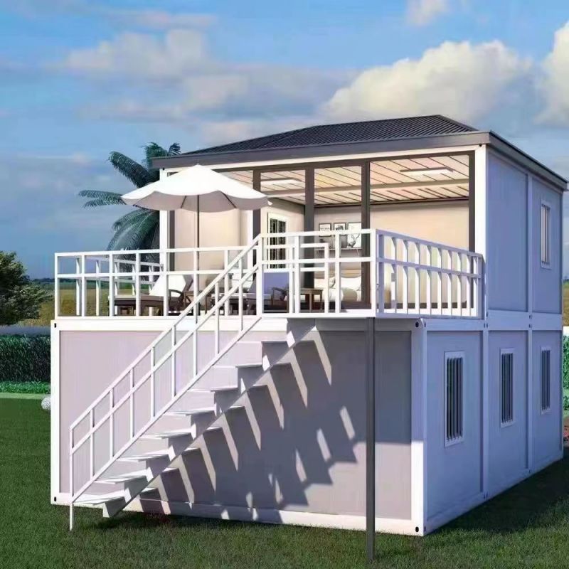 Modern Tiny Apartments Prefabricated Houses for 5800*2480*2470 Size Container House
