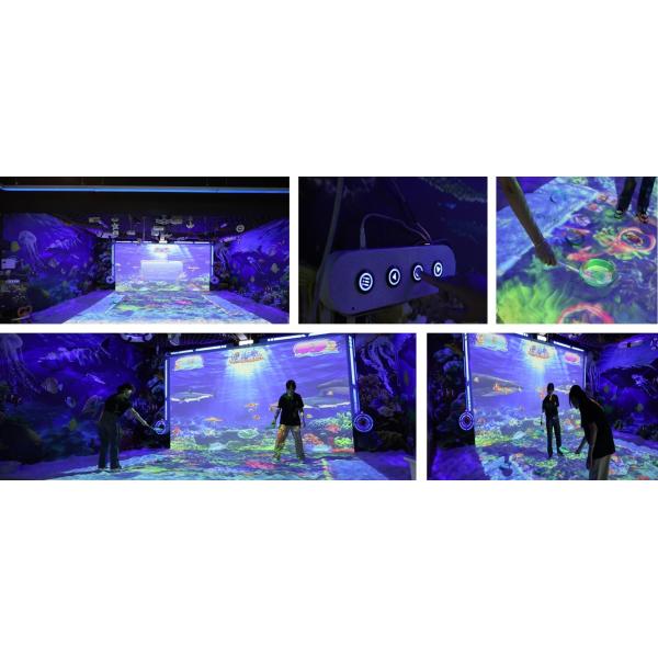 Ocean Wave Effect AR Joyful Beach Interactive Projection Multiplayer Modes Games