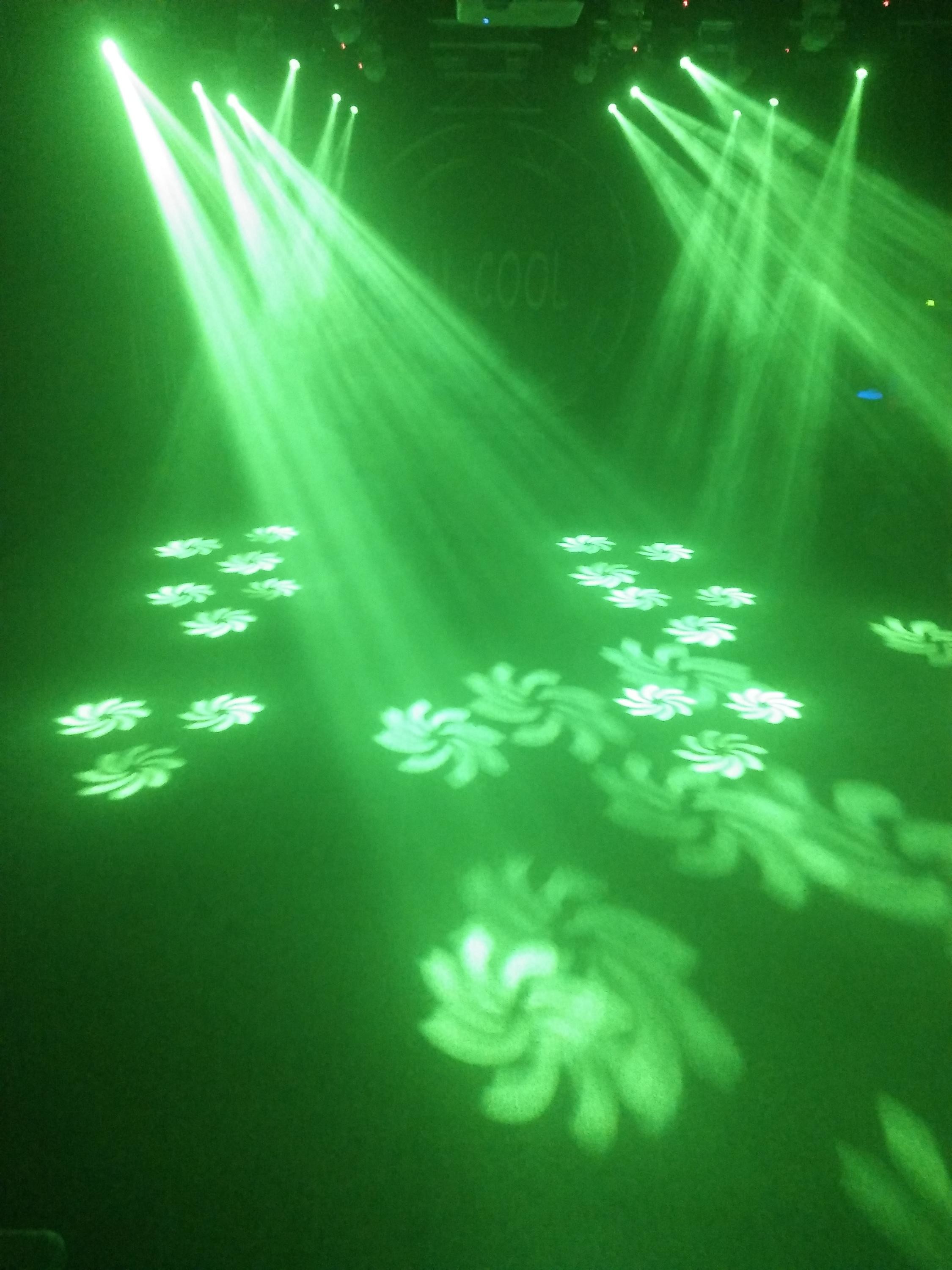 8 0W LED Moving Head Light , Pattern / Gobo Spot Light 50000h Working Lifetime