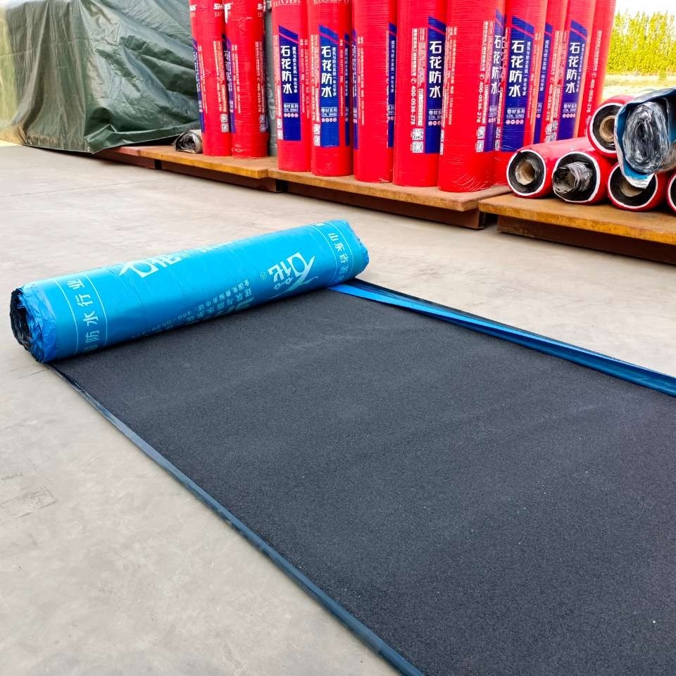 Self Adhering Sheet Waterproofing Polymer Modified Bitumen Tanking Roll For Flat Roofs And Sloped Roofs