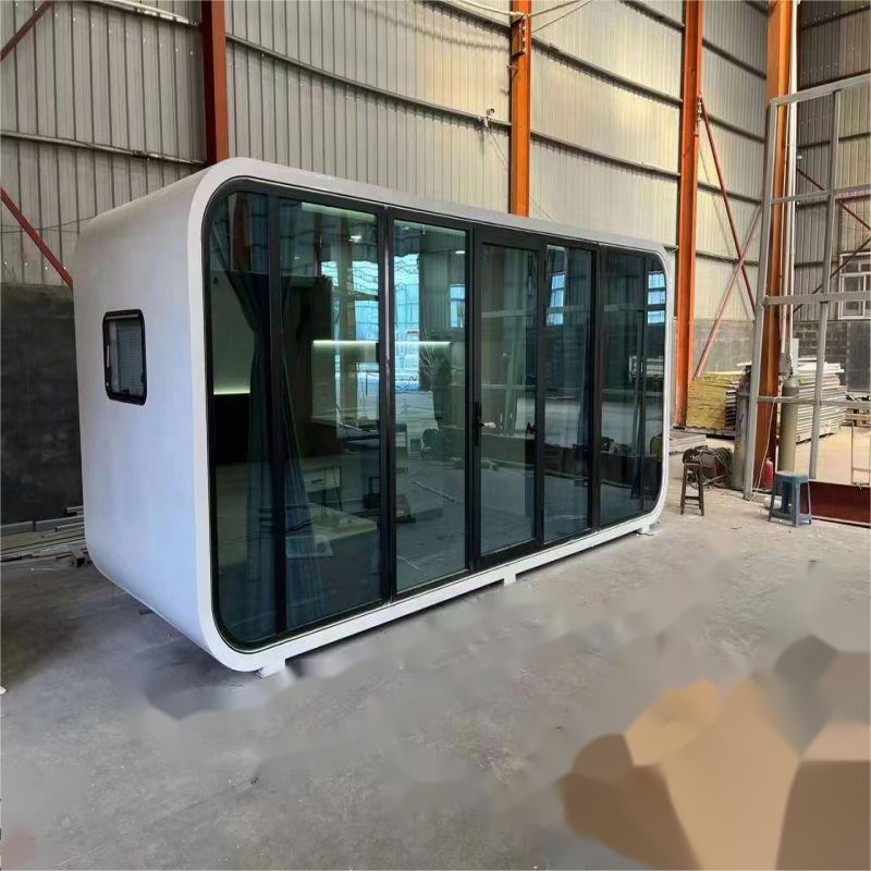 Portable Apple Home Pod Shaped Container Cabin House Modern Design Style Villa Sale
