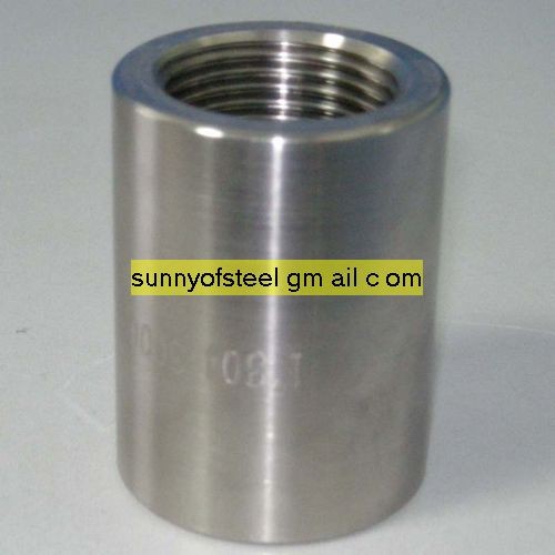 Quality stainless ASTM A182 F348 threaded coupling for sale