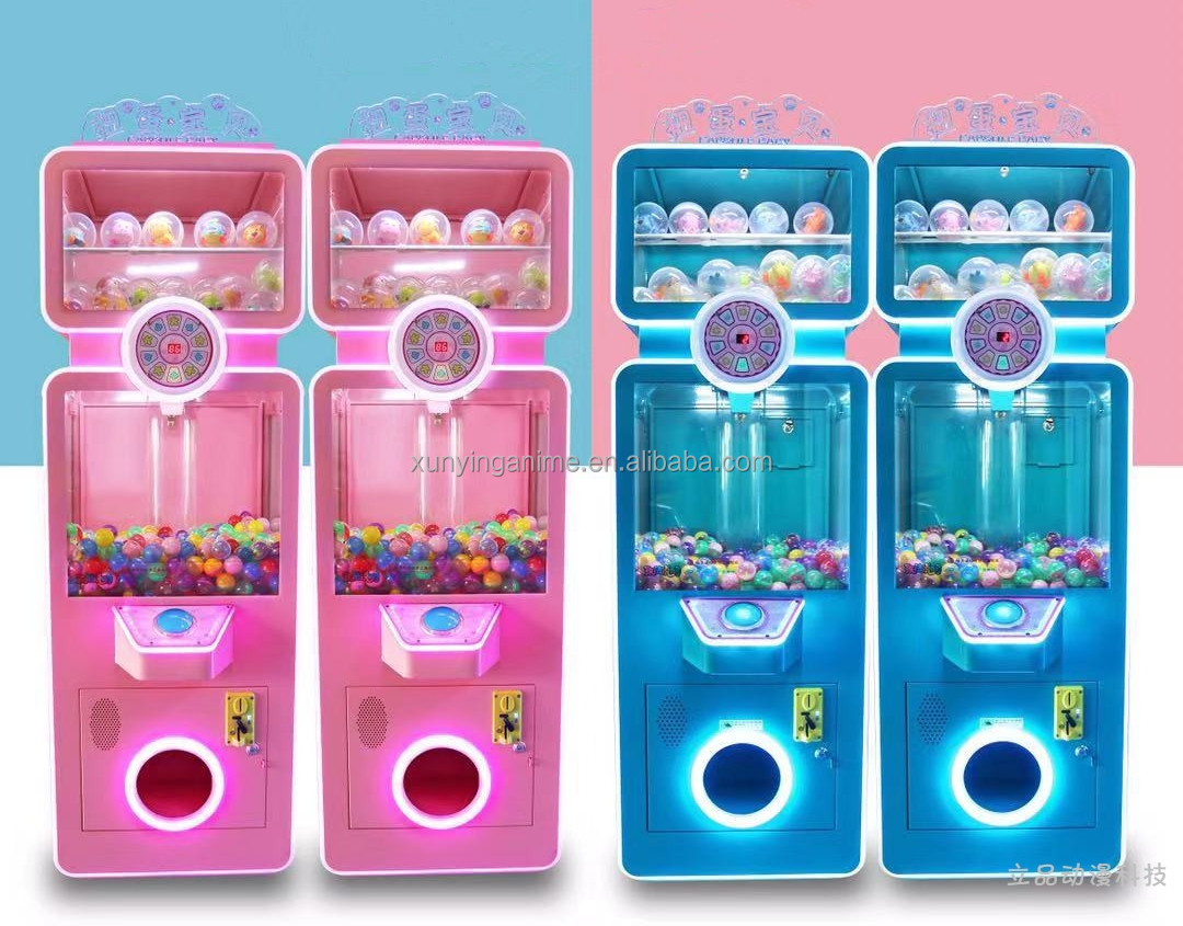 EU/US/UK/AU Plug Coin Operated Candy House Vending Gift Machine with Customized Design
