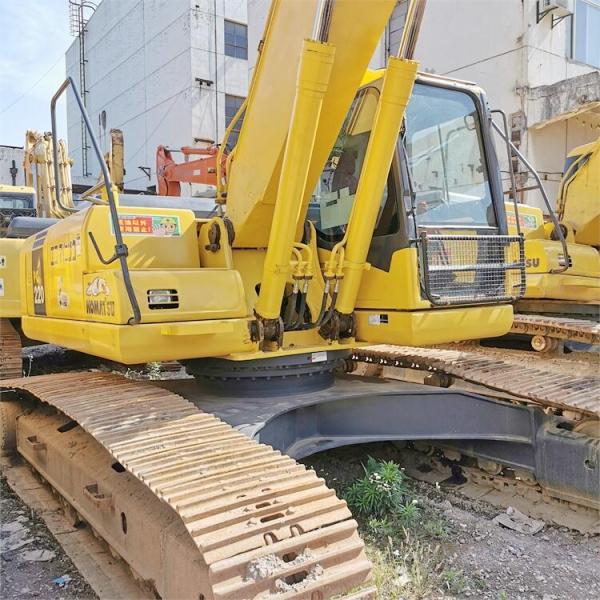 Best 20T Second Hand KOMATSU Crawler Excavator PC220 with Cummins Engine