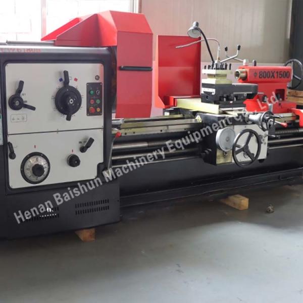 Horizontal Cutting Metal Heavy Duty Lathe Cw6180*1000 Promotional Lathe Machine