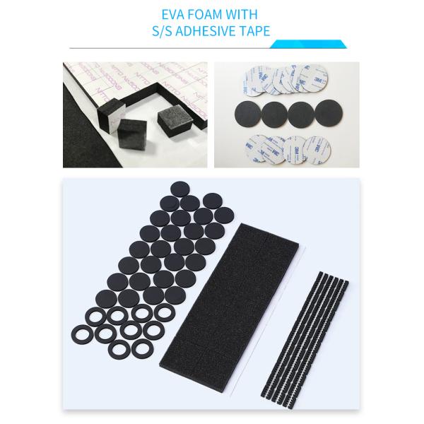 Thick Foam Die Cutting Materials Quake Proof With Double Sides Strong Adhesive