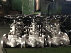 Quality DIN Standard Flanged Forged Steel Globe Valve for sale