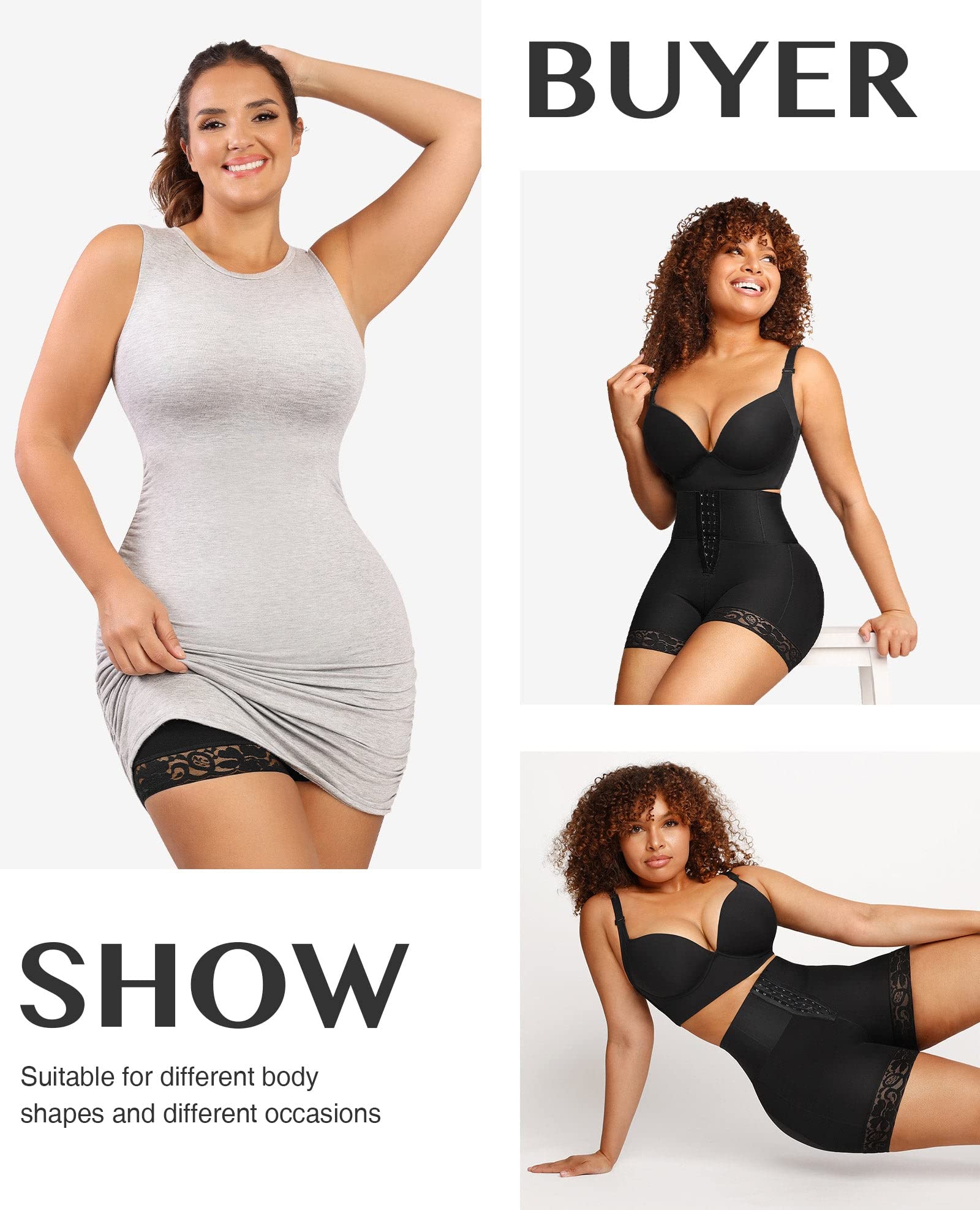 10000 Quantity High Compression Faja Shorts for Women's Butt Lift and Tummy Control