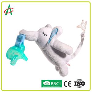 Washable Pacifier Plush Toy Pacifier Clip CE/BSCI Certificate