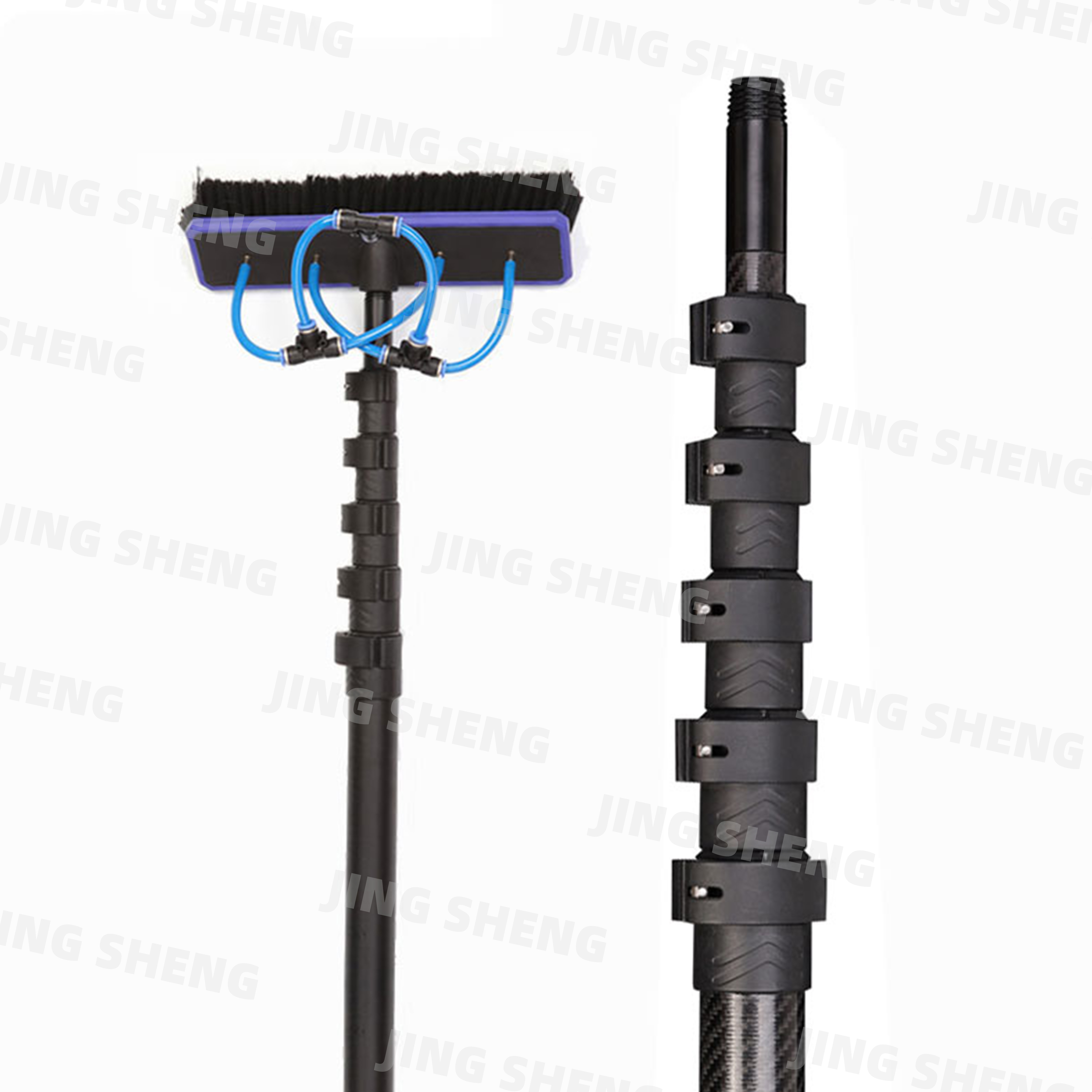 39ft 3K Surface Carbon fiber Feeder Pole System for Window and Solar Panel Cleaning