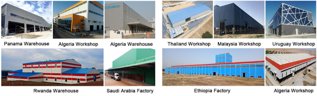 Custom Prefabricated Steel Structure Workshop for Industrial Use