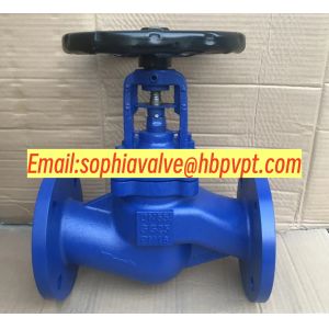 DN50 GG25 PN16 cast iron bellows globe valve