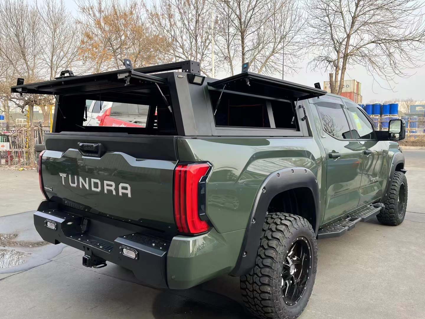 Waterproof Aluminium Cover Truck Tonneau for Toyota Tundra Offroad Truck Accessories